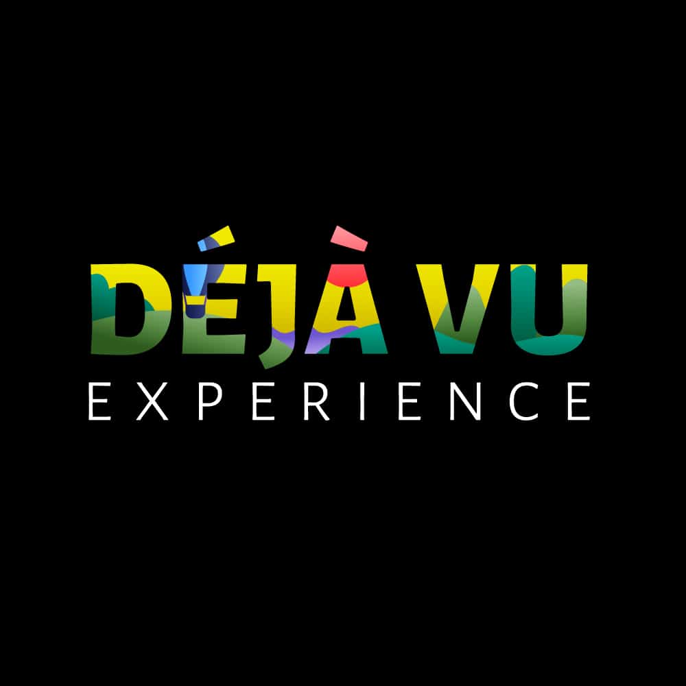 Logo DejaVu Experience Negro